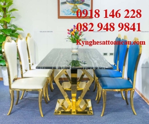 BÀN GHẾ INOX XI MẠ I143