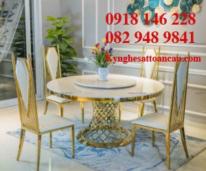 BÀN GHẾ INOX XI MẠ I145