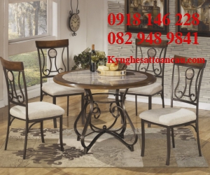 Bàn ghế sắt mỹ thuật BS9