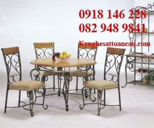 Bàn ghế sắt mỹ thuật BS11