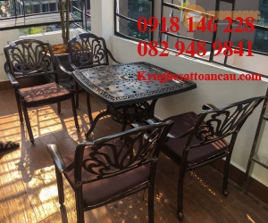 Bàn ghế sắt mỹ thuật BS13