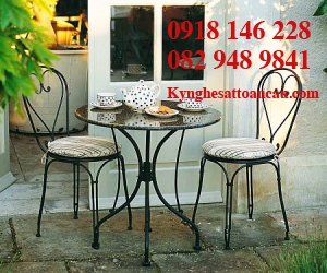 Bàn ghế sắt mỹ thuật BS20