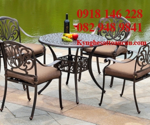 Bàn ghế sắt mỹ thuật BS26