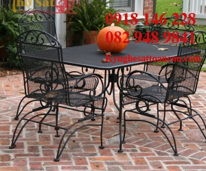 Bàn ghế sắt mỹ thuật BS30