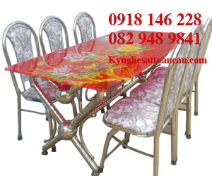 BÀN GHẾ INOX ĐẸP B23