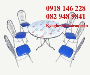 BÀN GHẾ INOX ĐẸP B30