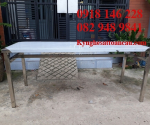 BÀN GHẾ INOX ĐẸP B32