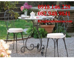 Bàn ghế sắt mỹ thuật BS32