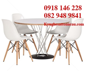 BÀN GHẾ INOX ĐẸP B34