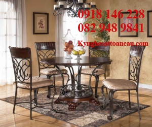 BÀN GHẾ SẮT MỸ THUẬT BS8