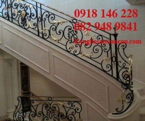 Cầu thang sắt mỹ thuật CT7