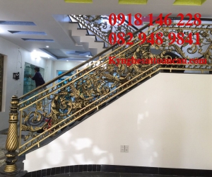 Cầu thang nhôm đúc CTN28