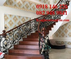 Cầu thang sắt mỹ thuật CT13