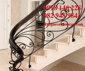 Cầu thang sắt mỹ thuật CT14