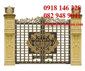 Cửa nhôm đúc đẹp C38