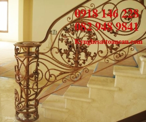 Cầu thang sắt mỹ thuật CT17