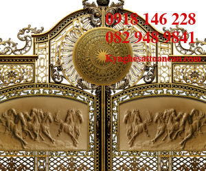 Cửa nhôm đúc đẹp C40