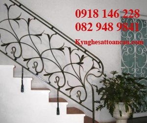 Cầu thang sắt mỹ thuật CT1