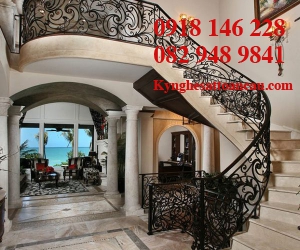 CẦU THANG SẮT MỸ THUẬT C155