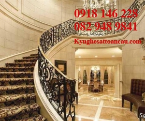 Cầu thang sắt mỹ thuật CT24