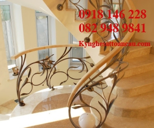 Cầu thang sắt mỹ thuật CT25