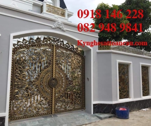 Cửa nhôm đúc đẹp C49