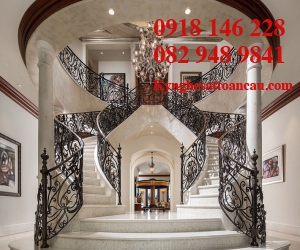 Cầu thang sắt mỹ thuật CT41