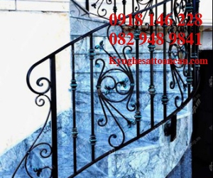 Cầu thang sắt mỹ thuật CT42