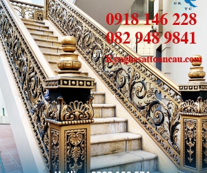 Cầu thang nhôm đúc CTN13