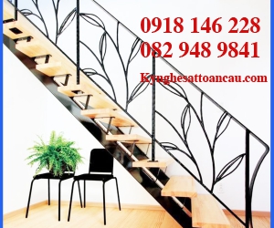 Cầu thang sắt mỹ thuật CTS01
