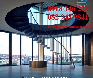 Cầu thang xoắn CTX16