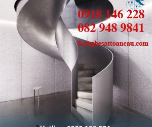 Cầu thang xoắn CTX35 tại Thuận An Bình Dương