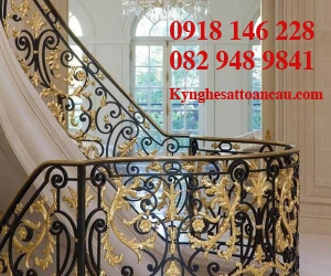 Cầu thang sắt mỹ thuật CTC3