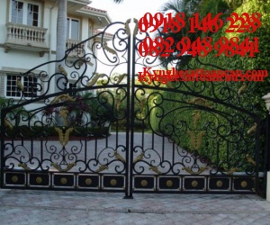 Cổng sắt mỹ thuật 06