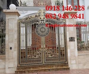 Cửa cổng nhôm đúc CN13