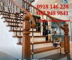 Cầu thang sắt mỹ thuật CTS06