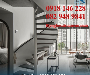 Cầu thang xoắn CTX66