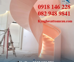 Cầu thang xoắn CTX86