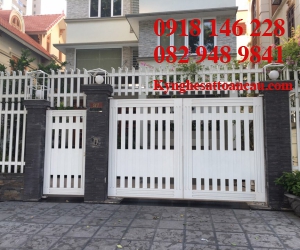 Cửa cổng sắt mỹ thuật CCS16