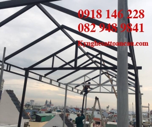 Mái che nhà xưởng K4
