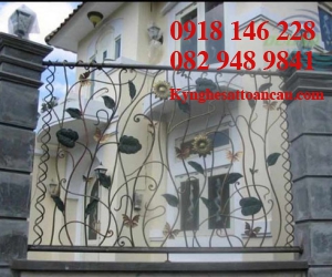 HÀNG RÀO SẮT MỸ THUẬT ĐỘC ĐÁO HR0805