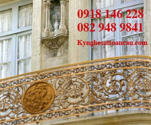 Lan can nhôm đúc L17