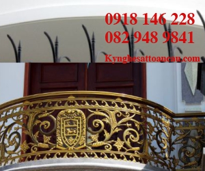 Lan can nhôm đúc L22