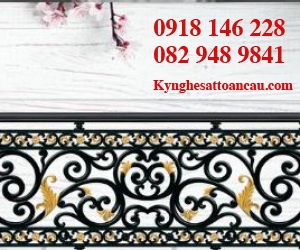 Lan can nhôm đúc L25