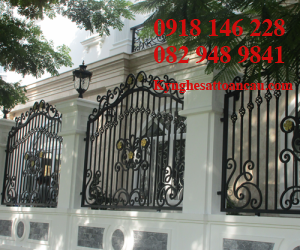 Hàng Rào Sắt Mỹ Thuật HRMN2