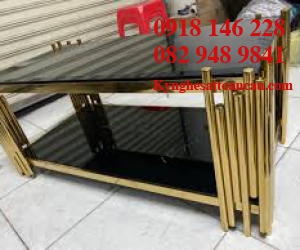 Bàn inox xi mạ V3