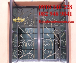 KHUNG BẢO VỆ CỬA SỔ B10