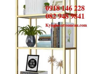Kệ Inox mạ vàng cao cấp KIXM24