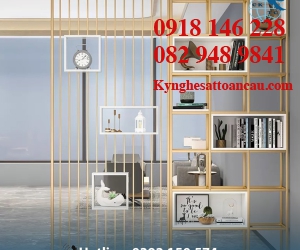 Kệ Inox mạ vàng cao cấp KIXM26