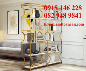 Kệ inox xi mạ KI02